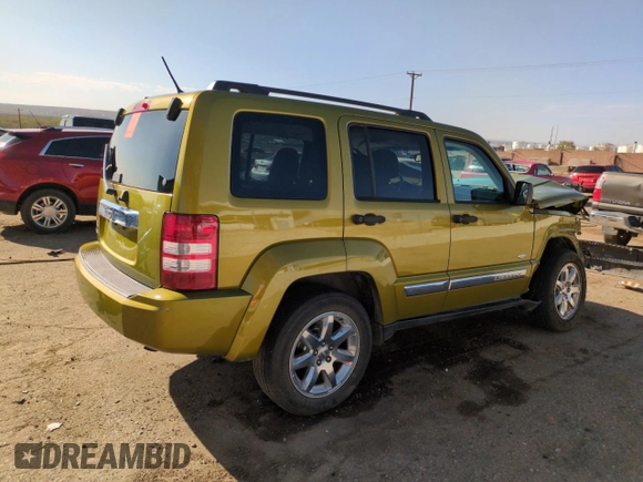2012 Jeep Liberty Sport with VIN 1C4PJMAK1CW182621, listed as a Copart auction lot 52575175 with 134,727 mi miles and Salvage Title. Bid and sale history available at carsss.com. Image 3.