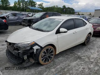 2019 Toyota Corolla L с VIN 5YFBURHE3KP874448, выставлен на аукционе Copart как лот 54763285 с пробегом 26 325 миль миль и Списание • Salvage title. История ставок и продаж доступна на DreamBid. Изображение 1.