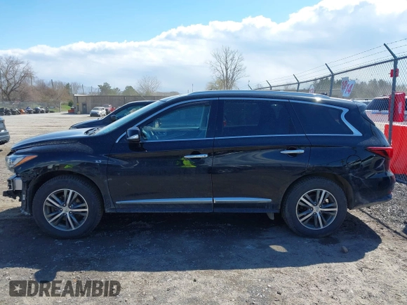 2020 Infiniti QX60 LUXE with VIN 5N1DL0MM9LC502865, listed as a IAAI auction lot 42000744 with 100,359 mi miles. Bid and sale history available at carsss.com. Image 15.