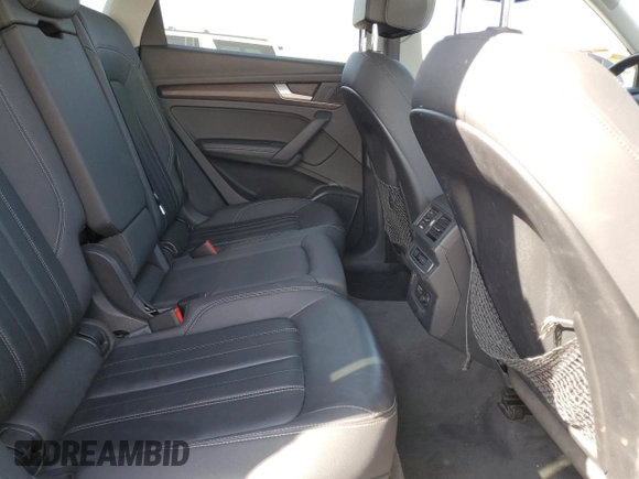 2021 Audi Q5 Premium Plus with VIN WA1BAAFY7M2118933, listed as a Copart auction lot 57853415 with 58,112 mi miles and Salvage title. Bid and sale history available at DreamBid. Image 12.