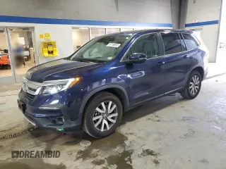 2019 Honda Pilot EX-L with VIN 5FNYF6H58KB099062, listed as a Copart auction lot 51150925 with 123,507 mi miles and Salvage Title. Bid and sale history available at carsss.com. Image 1.
