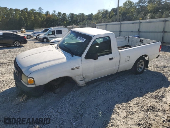 2008 Ford Ranger XL Fleet with VIN 1FTYR10E18PB07412, listed as a Copart auction lot 75949144 with 150,662 mi miles and Salvage Title. Bid and sale history available at carsss.com. Image 1.