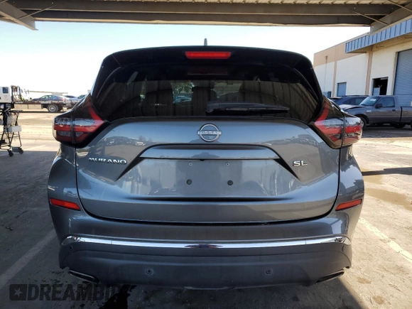 2023 Nissan Murano SL with VIN 5N1AZ2CJ5PC131102, listed as a Copart auction lot 49656345 with 52,949 mi miles and Non Repairable. Bid and sale history available at DreamBid. Image 6.