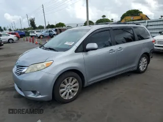 2012 Toyota Sienna XLE с VIN 5TDDK3DC4CS038723, выставлен на аукционе Copart как лот 61858465 с пробегом 155 781 миль миль и Списание • Salvage title. История ставок и продаж доступна на DreamBid. Изображение 1.