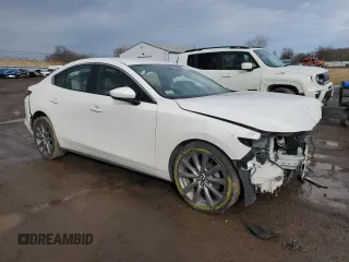 2019 Mazda 3 Preferred with VIN 3MZBPADL6KM105721, listed as a Copart auction lot 47532275 with Not Provided miles and Salvage Title. Bid and sale history available at DreamBid. Image 4.