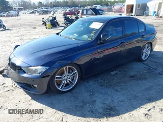 2014 BMW 3 Series 335i with VIN WBA3A9G55ENS64497, listed as a IAAI auction lot 41230908 with 94,244 mi miles. Bid and sale history available at carsss.com. Image 2.