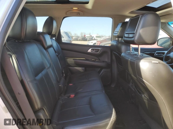 2014 Nissan Pathfinder Platinum with VIN 5N1AR2MMXEC615675, listed as a Copart auction lot 48381195 with 159,776 mi miles and Salvage title. Bid and sale history available at DreamBid. Image 10.