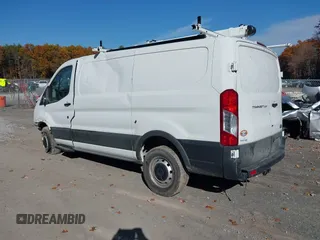 2023 Ford Transit Cargo with VIN 1FTBR1Y86PKA79798, listed as a IAAI auction lot 40155361 with 28,670 mi miles and . Bid and sale history available at DreamBid. Image 3.