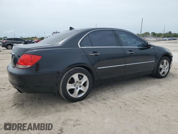 2005 Acura RL z VIN JH4KB16535C018850, wystawiony jako Copart lot #59306055 z przebiegiem 131 881 mil mil oraz Szkoda całkowita • Salvage title. Historia ofert i sprzedaży dostępna na DreamBid. Obrazek 3.