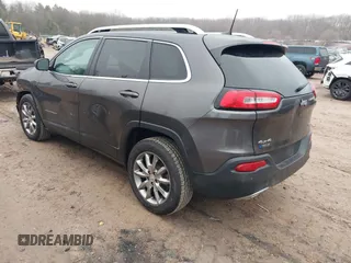 2018 Jeep Cherokee Limited with VIN 1C4PJMDXXJD502325, listed as a IAAI auction lot 41678953 with 52,951 mi miles. Bid and sale history available at carsss.com. Image 3.