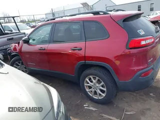 2016 Jeep Cherokee Sport with VIN 1C4PJMAB6GW191398, listed as a IAAI auction lot 42029572 with 214,790 mi miles and . Bid and sale history available at DreamBid. Image 15.