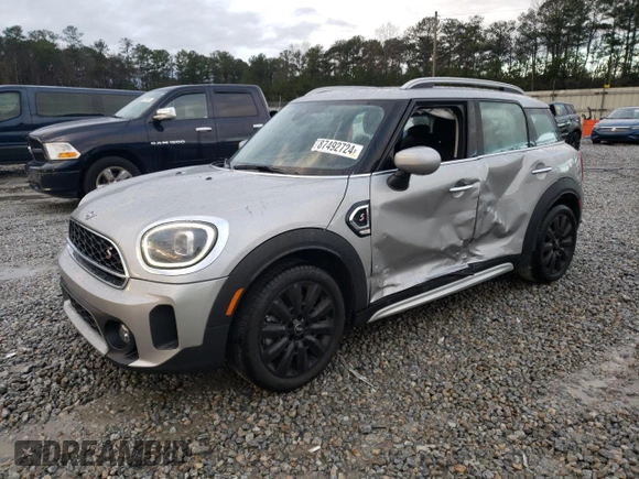 2024 MINI Countryman Cooper S with VIN WMZ53BR05R3R99139, listed as a Copart auction lot 87492724 with 7,183 mi miles and Salvage title. Bid and sale history available at DreamBid. Image 1.