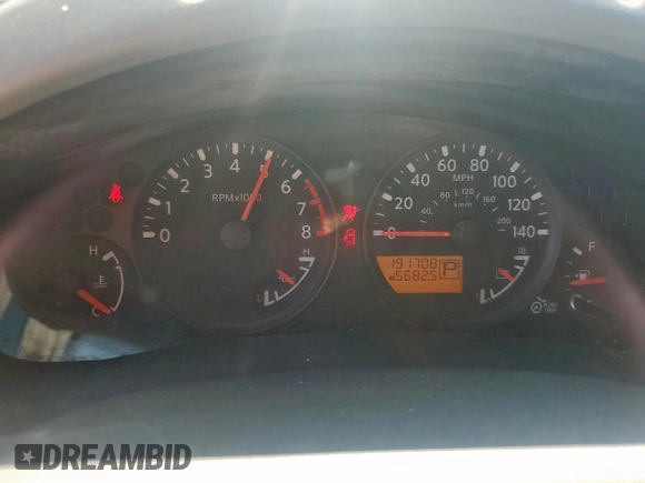 2015 Nissan Frontier SV with VIN 1N6AD0ER8FN709073, listed as a Copart auction lot 57821555 with 191,708 mi miles and Salvage title. Bid and sale history available at DreamBid. Image 9.