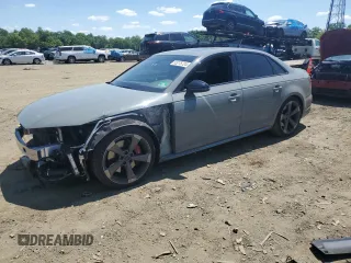 2019 Audi S4 Premium Plus with VIN WAUB4AF45KA082007, listed as a Copart auction lot 55275724 with 25,115 mi miles and Salvage Title. Bid and sale history available at carsss.com. Image 1.
