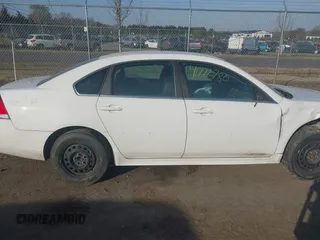 2011 Chevrolet Impala Police Police with VIN 2G1WD5EM0B1260972, listed as a IAAI auction lot 41772780 with 82,957 mi miles. Bid and sale history available at carsss.com. Image 13.