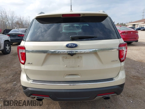 2018 Ford Explorer XLT z VIN 1FM5K8D8XJGB48238, wystawiony jako IAAI lot #42134728 z przebiegiem 88 434 mil mil oraz . Historia ofert i sprzedaży dostępna na DreamBid. Obrazek 16.