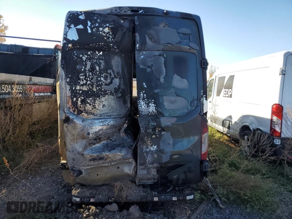 2022 Ford Transit Cargo with VIN 1FTBR3U88NKA61401, listed as a Copart auction lot 75613514 with Not provided miles and Non repairable. Bid and sale history available at DreamBid. Image 6.