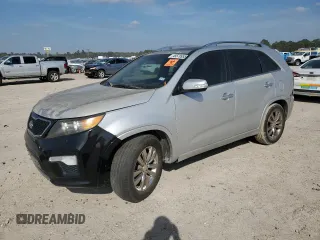 2011 Kia Sorento SX with VIN 5XYKW4A2XBG161449, listed as a Copart auction lot 45579955 with 182,616 mi miles and Clean Title. Bid and sale history available at carsss.com. Image 1.