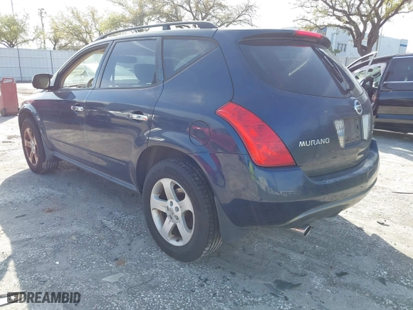 2005 Nissan Murano SL with VIN JN8AZ08W25W403652, listed as a IAAI auction lot 41706559 with 119,253 mi miles. Bid and sale history available at carsss.com. Image 3.