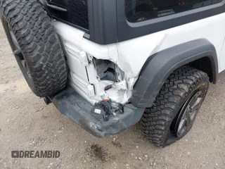2018 Jeep Wrangler Sport S with VIN 1C4GJXANXJW189849, listed as a IAAI auction lot 42081074 with 78,431 mi miles and . Bid and sale history available at DreamBid. Image 6.