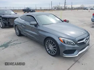2017 Mercedes-Benz C C 300 with VIN WDDWJ4JB4HF491024, listed as a IAAI auction lot 41328685 with 93,084 mi miles. Bid and sale history available at carsss.com. Image 1.