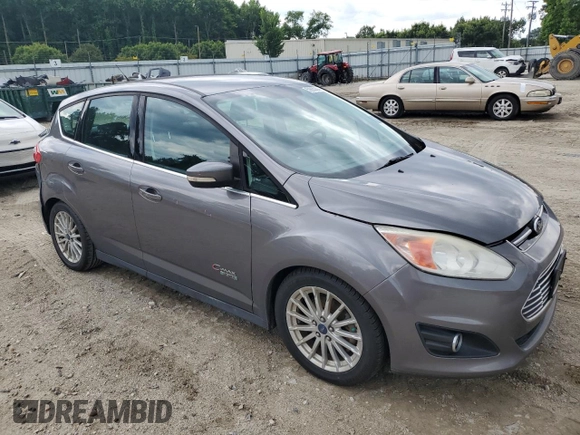 2013 Ford C-Max Energi SEL with VIN 1FADP5CU7DL557250, listed as a Copart auction lot 59852894 with 121,428 mi miles and Salvage Title. Bid and sale history available at carsss.com. Image 4.
