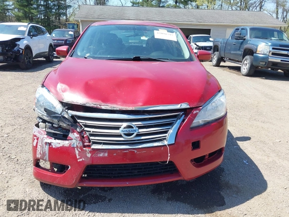 2014 Nissan Sentra S with VIN 3N1AB7AP0EL683916, listed as a IAAI auction lot 42091797 with 117,550 mi miles and . Bid and sale history available at DreamBid. Image 13.