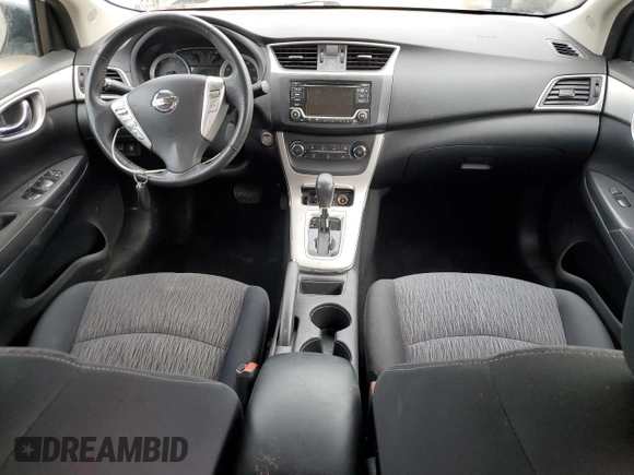 2015 Nissan Sentra S with VIN 3N1AB7AP1FY301302, listed as a Copart auction lot 53671685 with 71,041 mi miles and Salvage Title. Bid and sale history available at carsss.com. Image 8.
