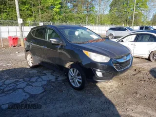 2013 Hyundai Tucson GLS with VIN KM8JU3AC7DU772685, listed as a IAAI auction lot 42018361 with Not Provided miles. Bid and sale history available at carsss.com. Image 1.