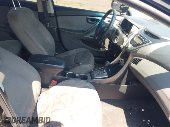 2013 Hyundai Elantra GLS with VIN KMHDH4AEXDU530711, listed as a IAAI auction lot 42499254 with 209,121 mi miles and . Bid and sale history available at DreamBid. Image 5.