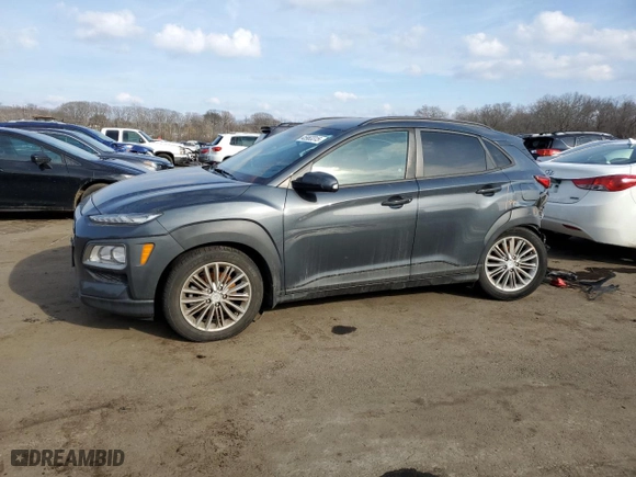 2018 Hyundai Kona SEL with VIN KM8K2CAA0JU114016, listed as a Copart auction lot 45963315 with 76,034 mi miles and Salvage Title. Bid and sale history available at carsss.com. Image 1.