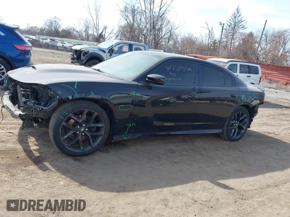 2020 Dodge Charger R/T with VIN 2C3CDXCTXLH145129, listed as a IAAI auction lot 41769766 with 56,213 mi miles and . Bid and sale history available at carsss.com. Image 15.