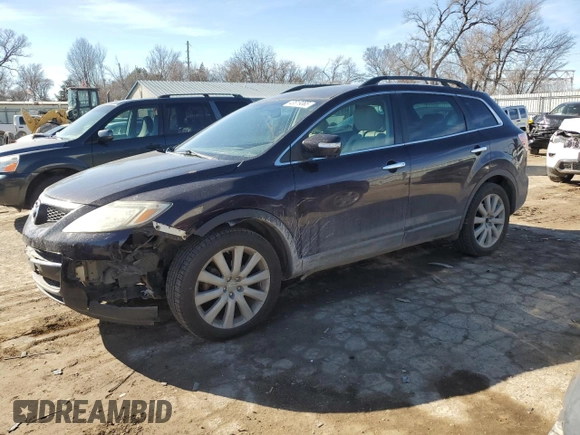 2009 Mazda CX-9 Touring with VIN JM3TB38A390170198, listed as a Copart auction lot 43619065 with 171,058 mi miles and Salvage Title. Bid and sale history available at carsss.com. Image 1.