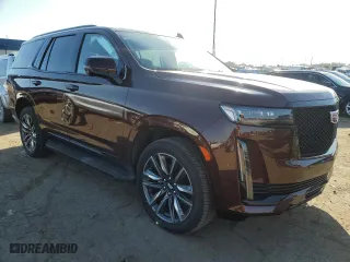 2023 Cadillac Escalade 4WD Sport Platinum with VIN 1GYS4GKL6PR532298, listed as a Copart auction lot 49036015 with 24,757 mi miles and Clean Title. Bid and sale history available at carsss.com. Image 4.