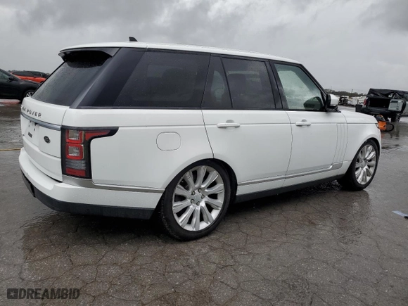 2016 Land Rover Range Rover Supercharged with VIN SALGS2EF3GA274078, listed as a Copart auction lot 51662885 with 73,221 mi miles and Clean Title. Bid and sale history available at carsss.com. Image 3.