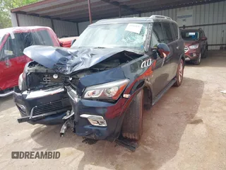2016 Infiniti QX80 z VIN JN8AZ2NE7G9120110, wystawiony jako IAAI lot #42066197 z przebiegiem 159 315 mil mil oraz . Historia ofert i sprzedaży dostępna na DreamBid. Obrazek 2.
