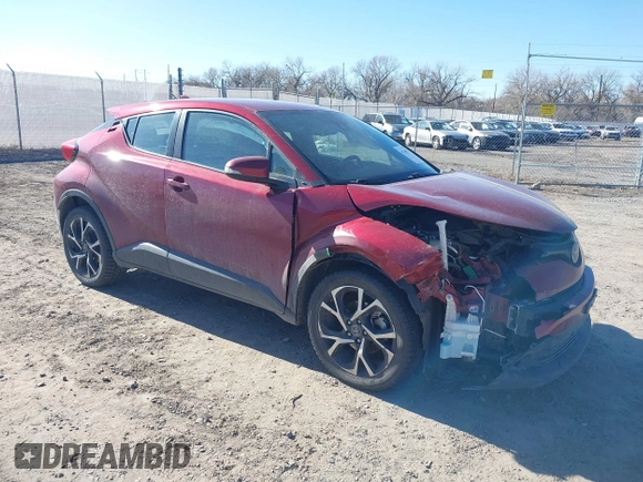 2018 Toyota C-HR XLE z VIN NMTKHMBX5JR051056, wystawiony jako IAAI lot #41740517 z przebiegiem 80 368 mil mil oraz . Historia ofert i sprzedaży dostępna na DreamBid. Obrazek 1.