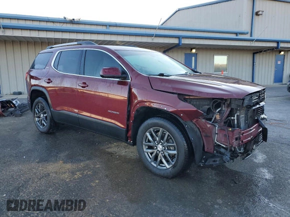 2018 GMC Acadia SLT with VIN 1GKKNMLA7JZ204723, listed as a Copart auction lot 82818484 with 79,819 mi miles and Salvage Title. Bid and sale history available at DreamBid. Image 4.