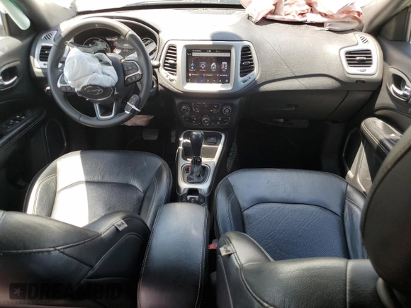 2021 Jeep Compass 80th Anniversary with VIN 3C4NJCEB4MT604075, listed as a Copart auction lot 52258645 with 78,510 mi miles and Non Repairable. Bid and sale history available at carsss.com. Image 8.