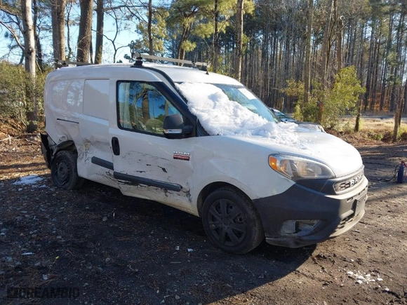 2019 Ram ProMaster City Cargo Van Tradesman with VIN ZFBHRFAB4K6M62737, listed as a IAAI auction lot 41256174 with 209,124 mi miles. Bid and sale history available at carsss.com. Image 6.