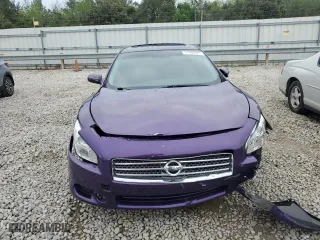 2009 Nissan Maxima 3.5 S with VIN 1N4AA51E89C821650, listed as a Copart auction lot 51998925 with 161,433 mi miles and Salvage Title. Bid and sale history available at carsss.com. Image 5.