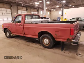 1990 Ford F-150 with VIN 1FTEF15Y1LPB45097, listed as a Copart auction lot 41983905 with 63,210 mi miles and Clean Title. Bid and sale history available at carsss.com. Image 2.