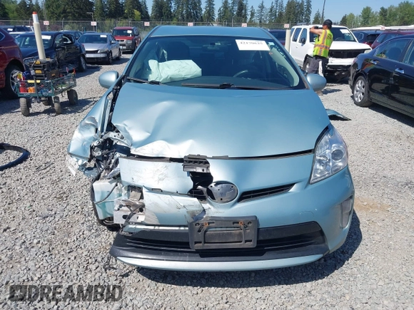 2015 Toyota Prius Four with VIN JTDKN3DU3F1887413, listed as a IAAI auction lot 42170625 with 231,460 mi miles and . Bid and sale history available at DreamBid. Image 13.