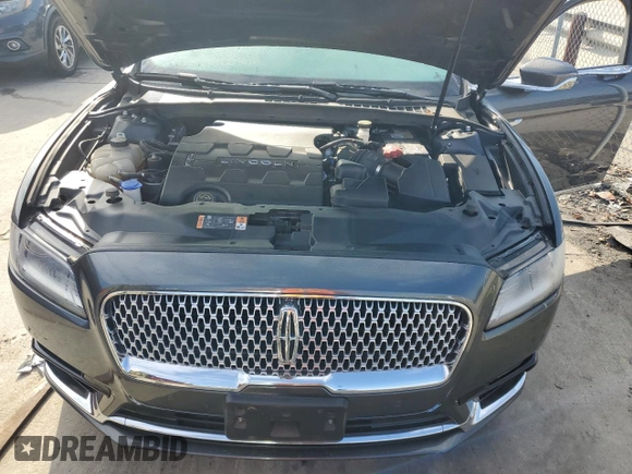 2020 Lincoln Continental Standard with VIN 1LN6L9PKXL5606406, listed as a Copart auction lot 82788694 with 45,998 mi miles and Salvage Title. Bid and sale history available at carsss.com. Image 11.