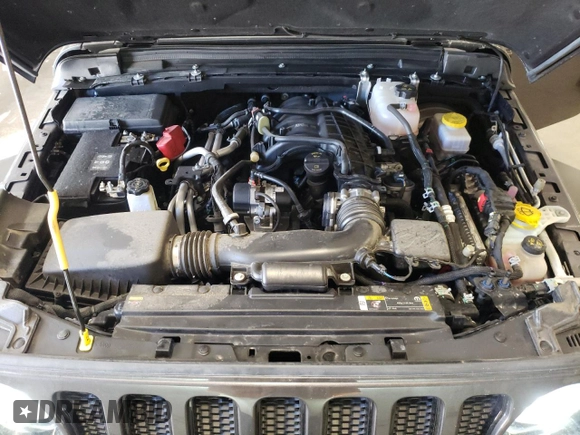 2023 Jeep Wrangler Sport Altitude with VIN 1C4HJXDG0PW679789, listed as a Copart auction lot 65991094 with 13,503 mi miles and Salvage Title. Bid and sale history available at DreamBid. Image 13.