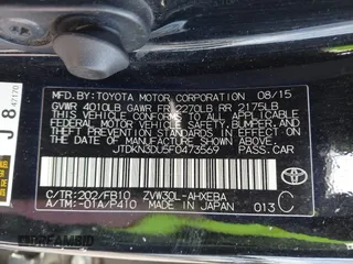 2015 Toyota Prius Four with VIN JTDKN3DU5F0473569, listed as a IAAI auction lot 41842759 with 298,511 mi miles. Bid and sale history available at carsss.com. Image 9.