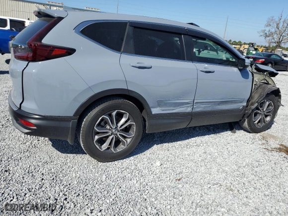 2022 Honda CR-V EX-L with VIN 5J6RW1H85NA018737, listed as a Copart auction lot 44296885 with 57,865 mi miles and Non Repairable. Bid and sale history available at carsss.com. Image 3.