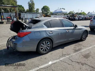 2015 Infiniti Q50 Premium z VIN JN1BV7APXFM335902, wystawiony jako Copart lot #59996905 z przebiegiem 88 893 mil mil oraz Szkoda całkowita • Salvage title. Historia ofert i sprzedaży dostępna na DreamBid. Obrazek 3.