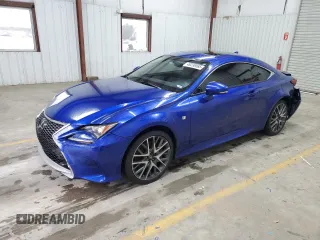 2015 Lexus RC 350 with VIN JTHHE5BC6F5010020, listed as a Copart auction lot 49238565 with 78,743 mi miles and Salvage Title. Bid and sale history available at carsss.com. Image 1.