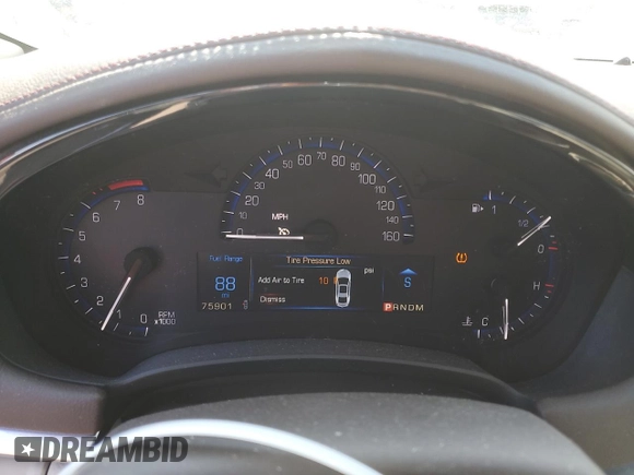 2014 Cadillac XTS Luxury with VIN 2G61N5S37E9198411, listed as a Copart auction lot 47085595 with 75,901 mi miles and Salvage title. Bid and sale history available at DreamBid. Image 9.